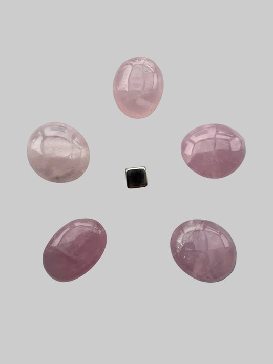 Rosakvarts Palmstone mini op til 20g