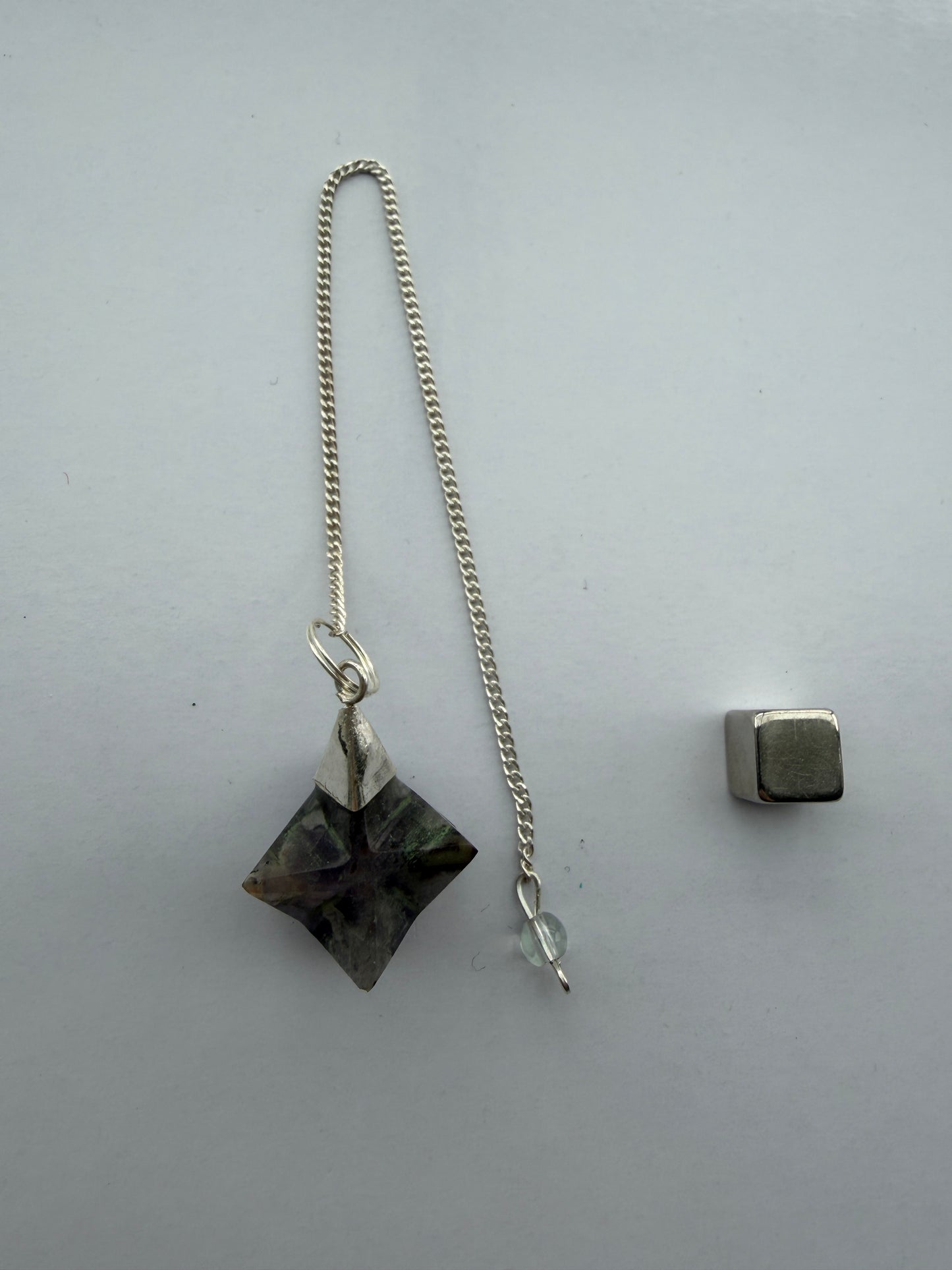 Ametyst merkaba pendul