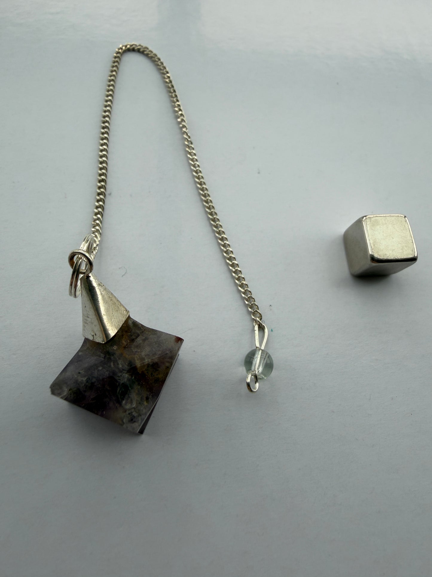Ametyst merkaba pendul