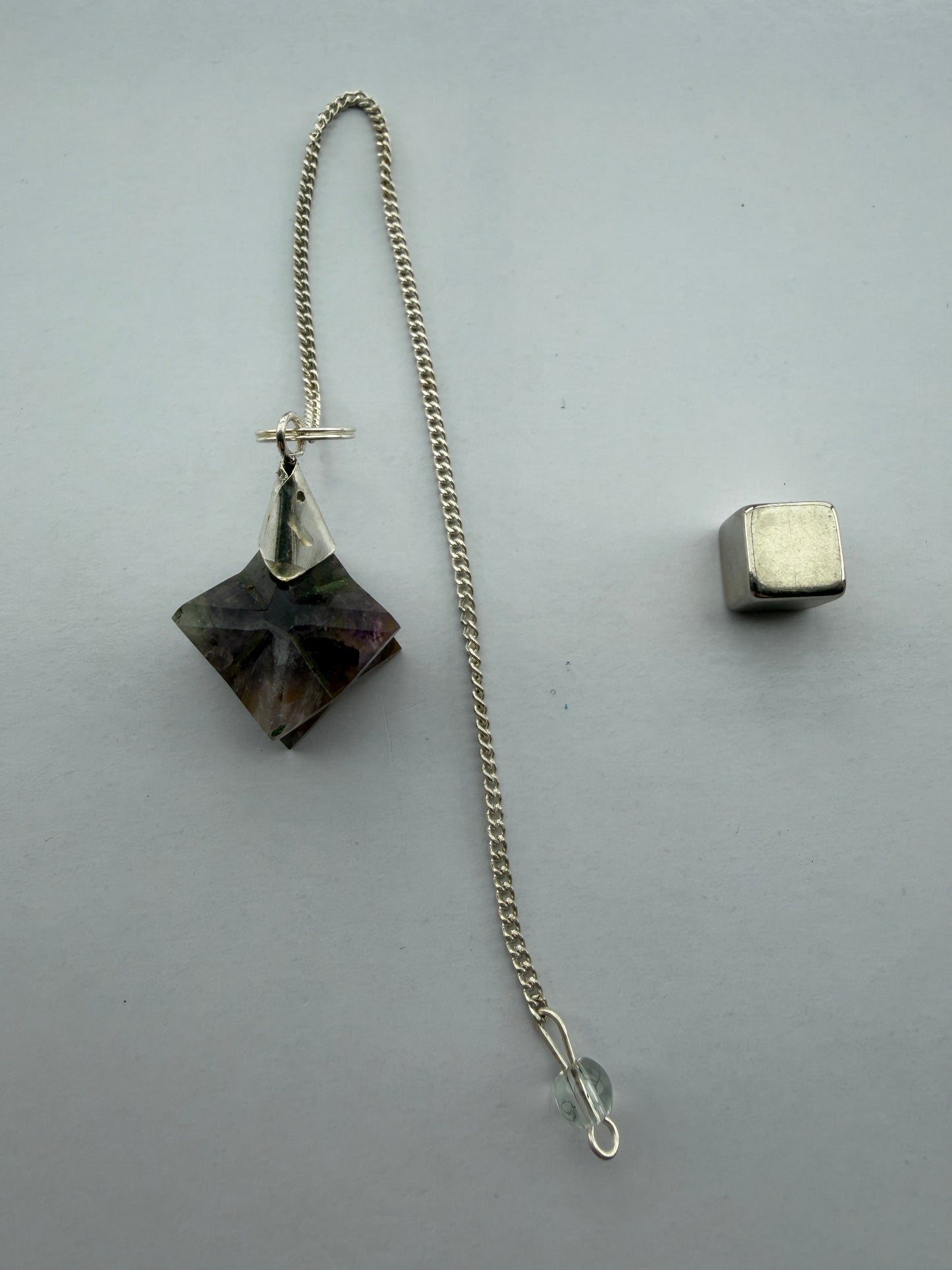 Ametyst merkaba pendul