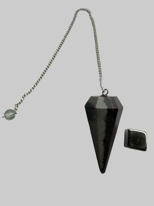 Jaspis Cappucino Pendul