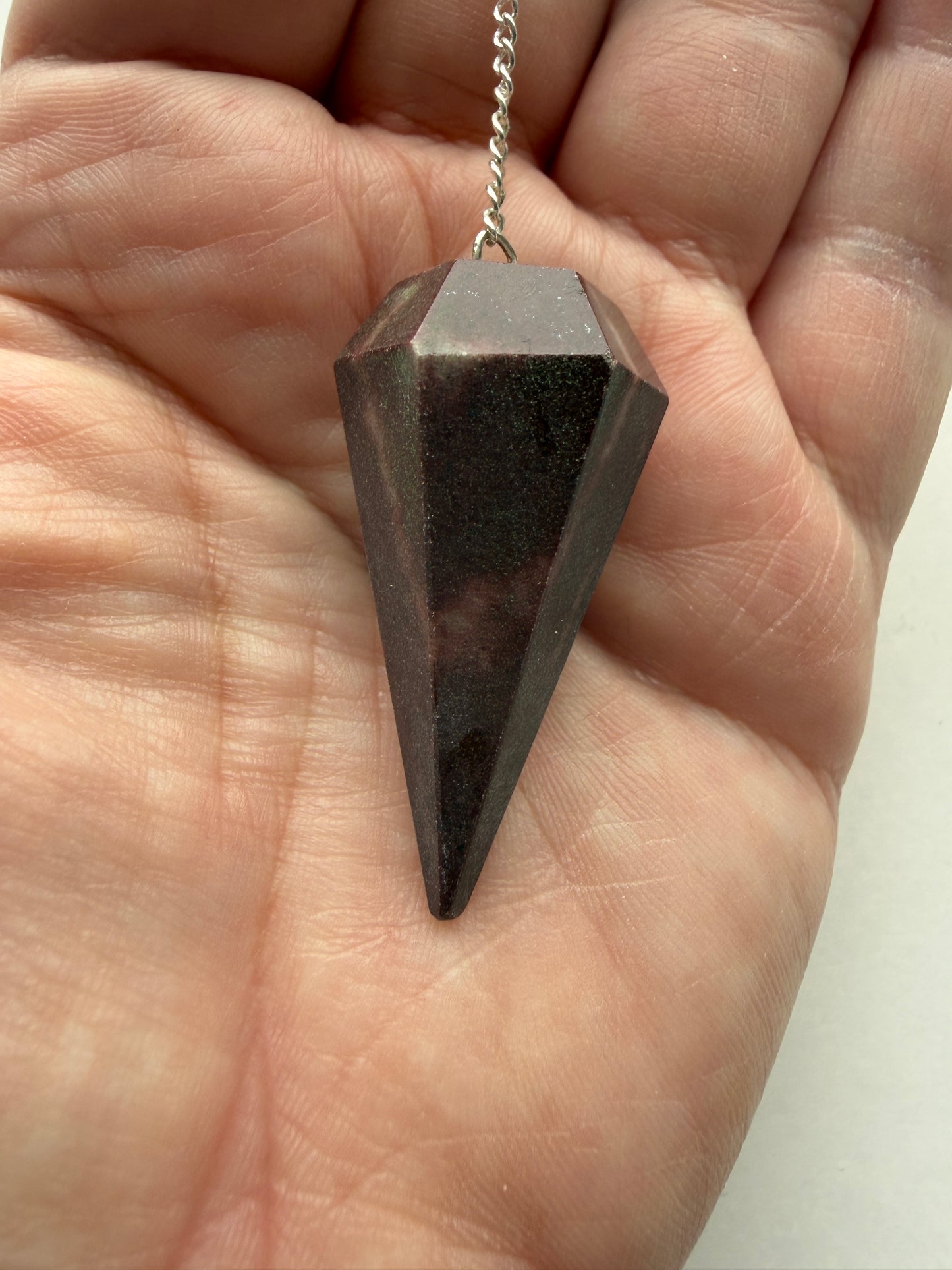 Jaspis Cappucino Pendul