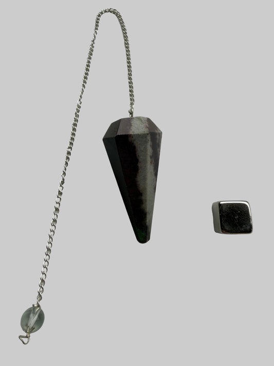 Jaspis Cappucino Pendul