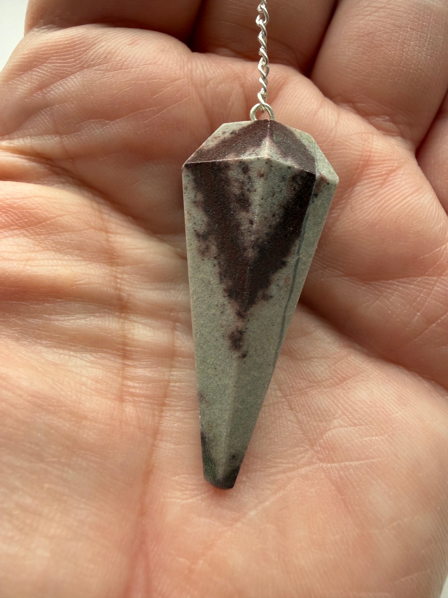 Jaspis Cappucino Pendul