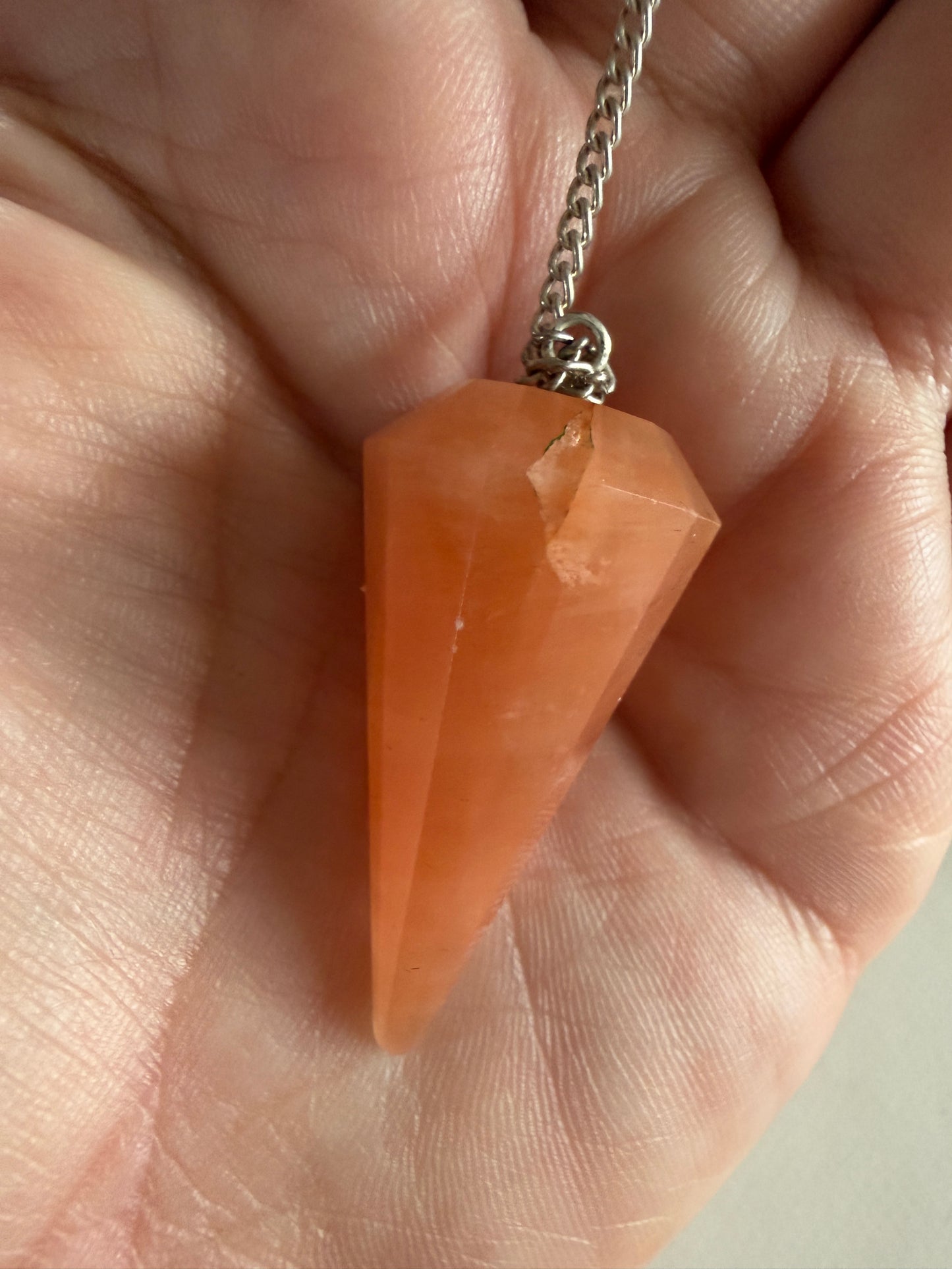 Aventurin orange Pendul