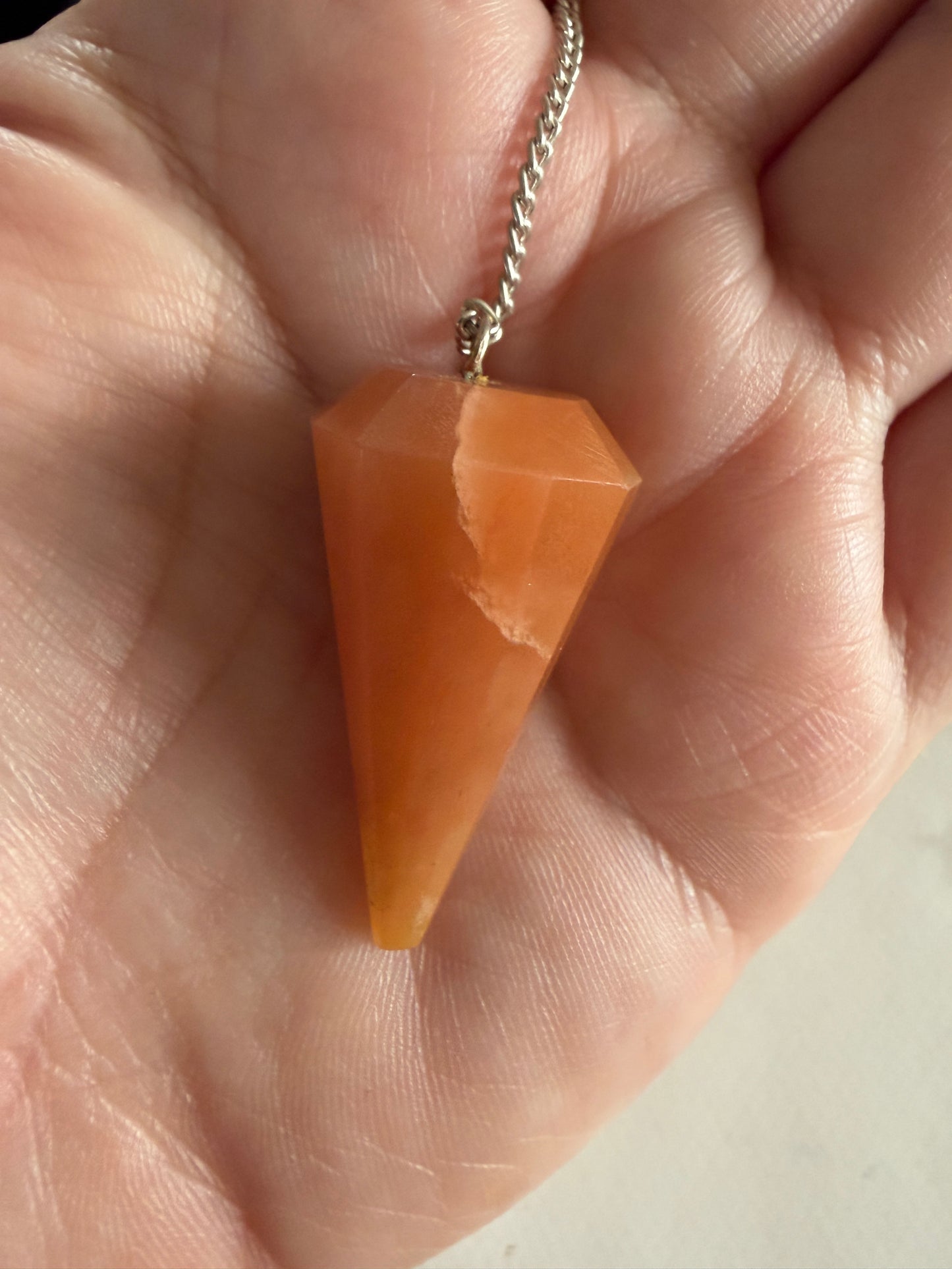 Aventurin orange Pendul