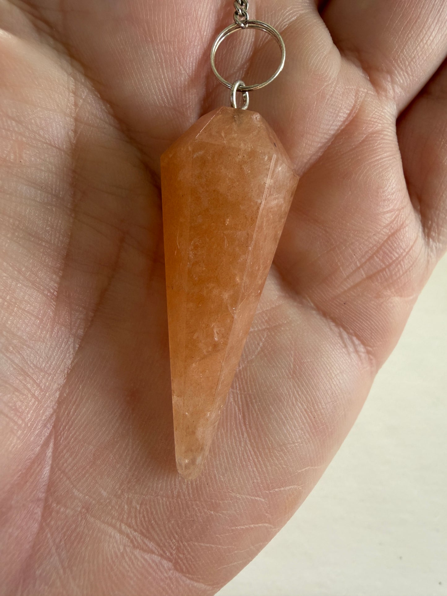 Calcit Orange Pendul