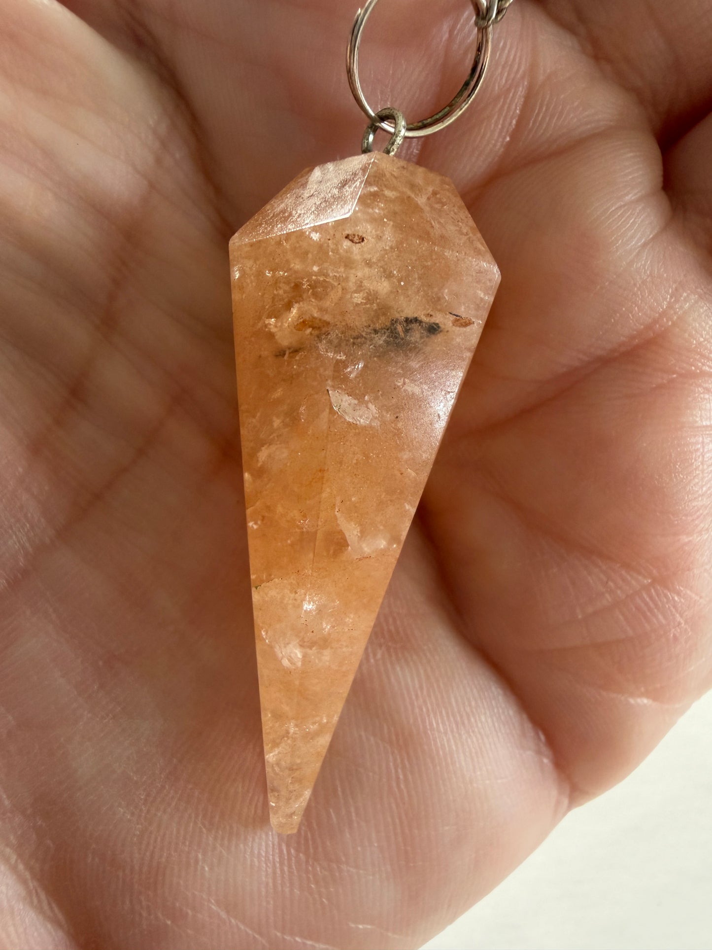 Calcit Orange Pendul