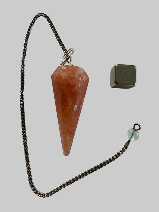 Calcit Orange Pendul