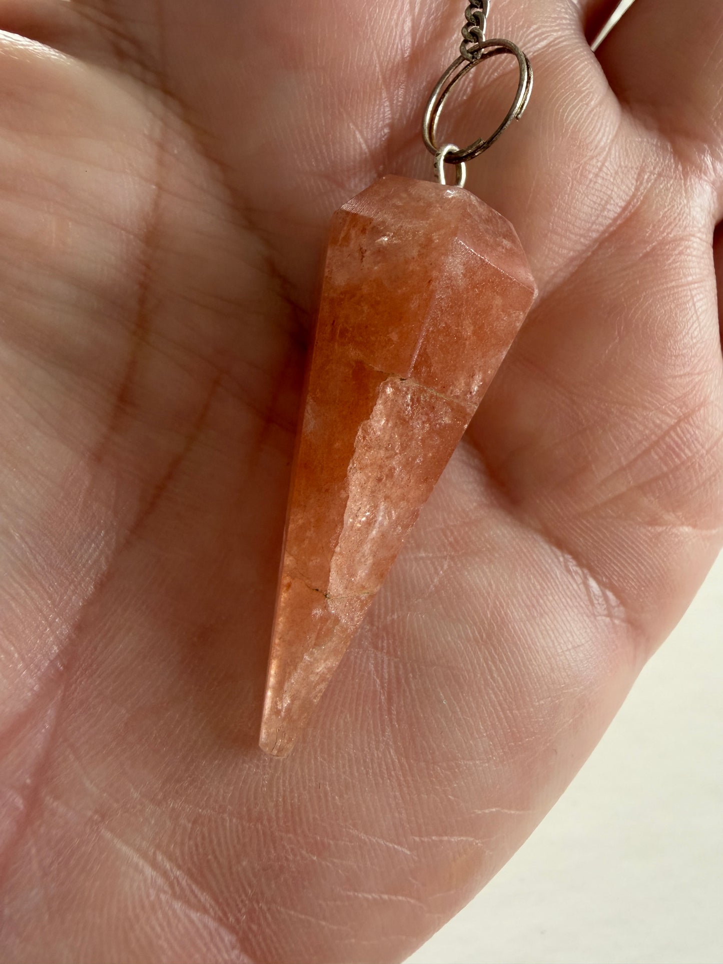 Calcit Orange Pendul