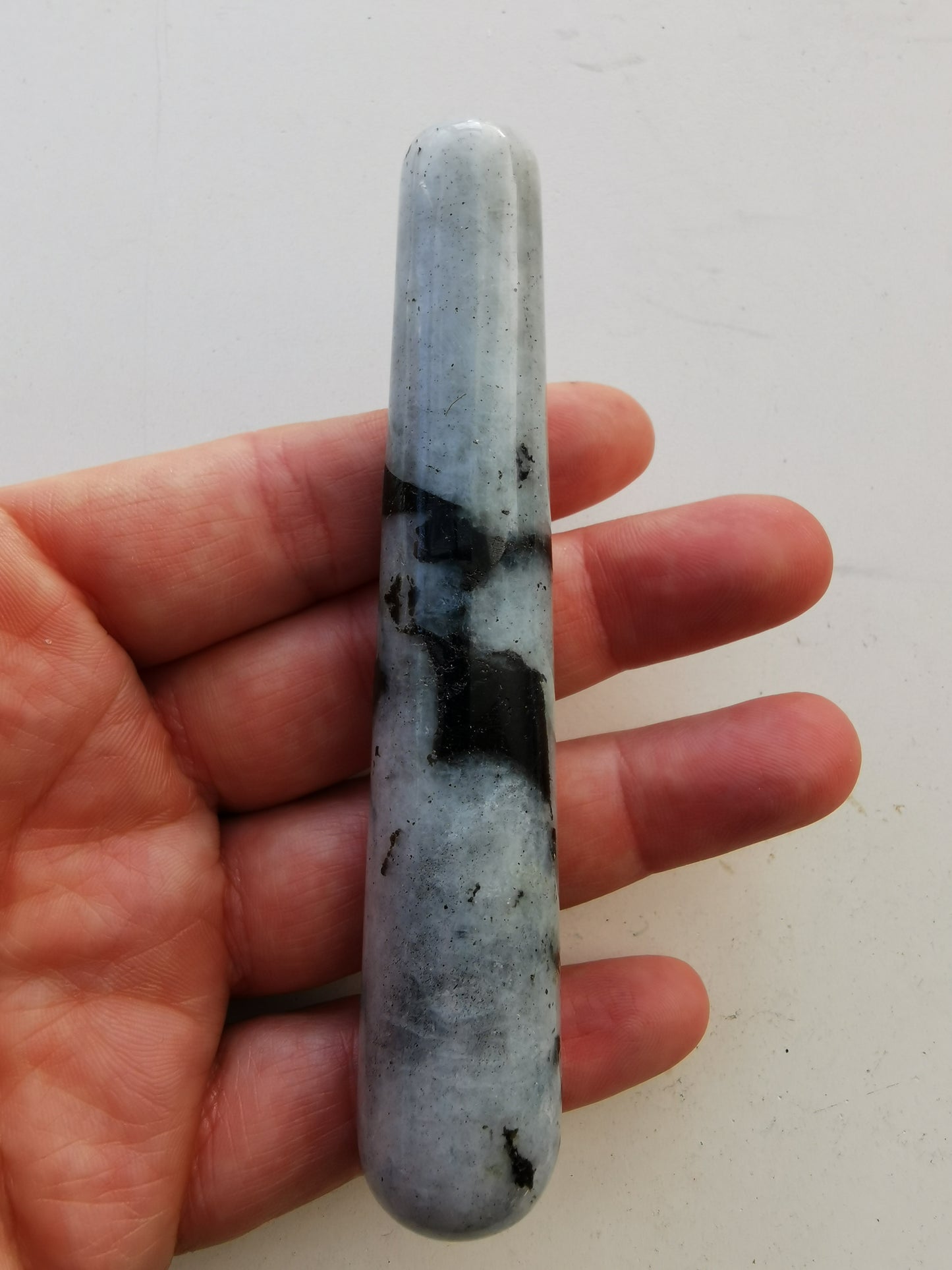 Månesten Regnbue healerstav