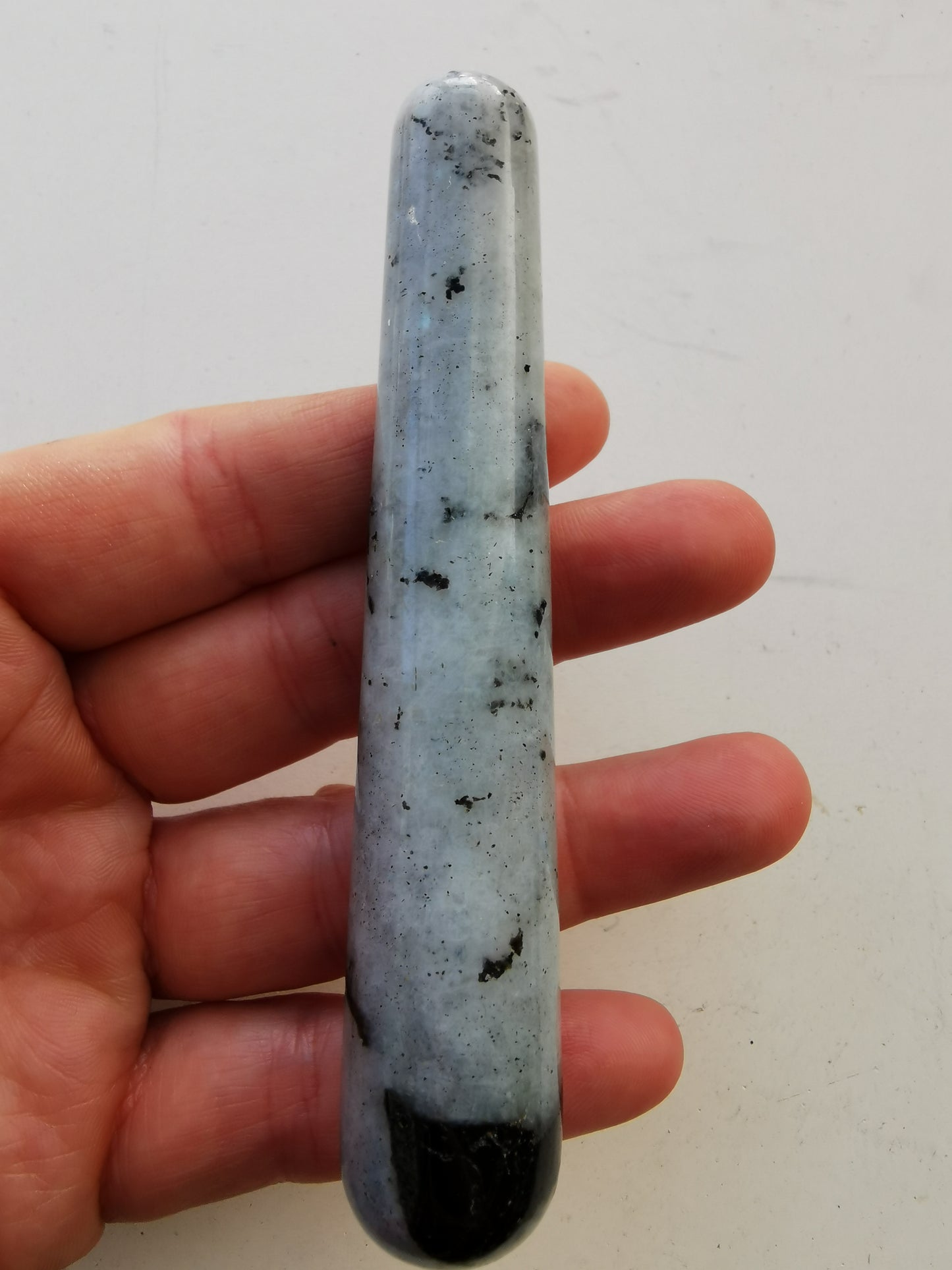 Månesten Regnbue healerstav