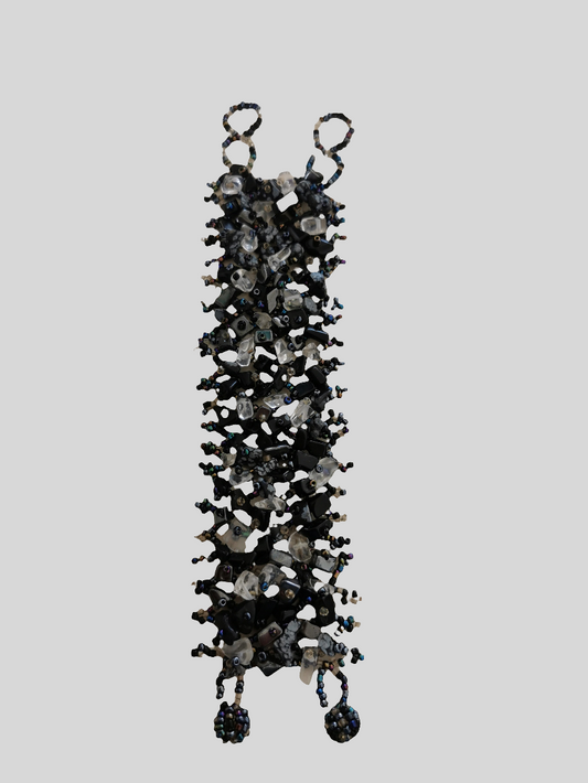 Krystal armbånd 19-20 cm