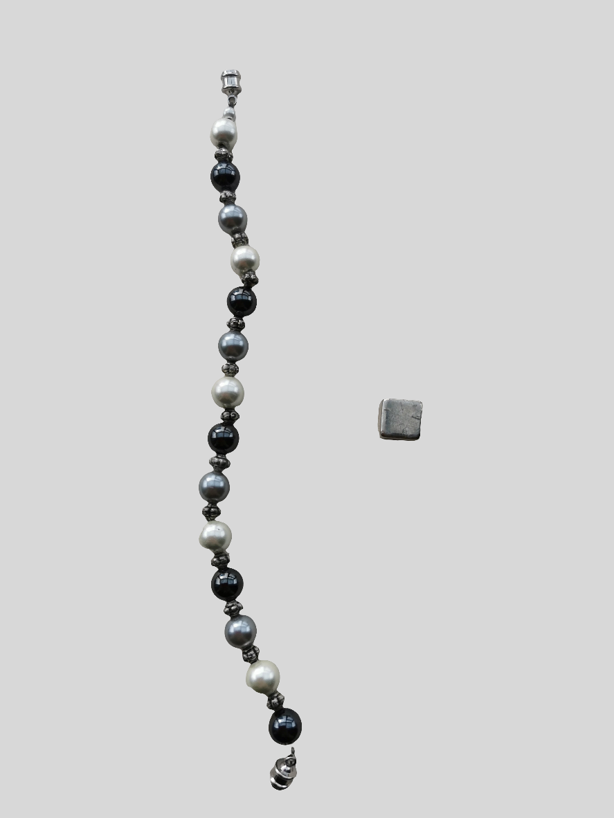 Perlearmbånd 19 cm