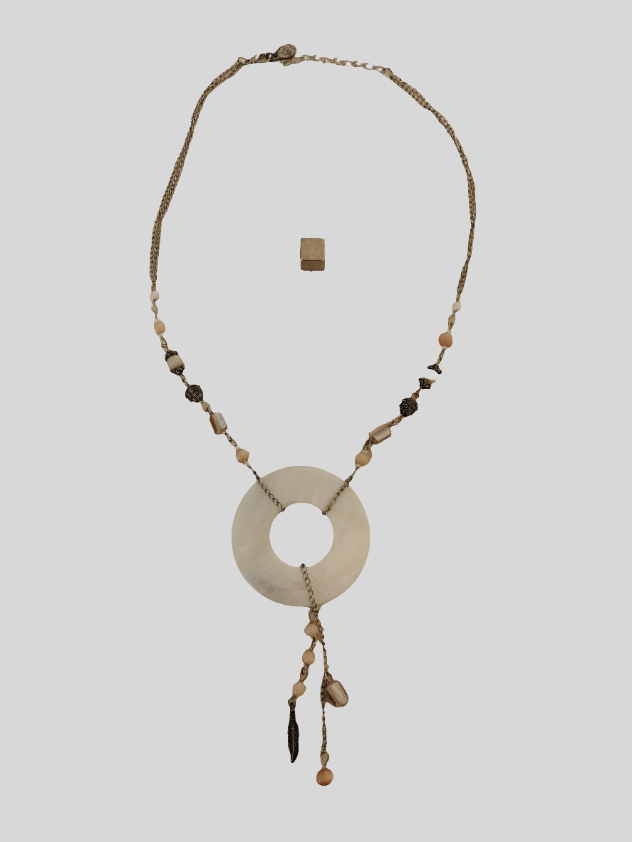 Perlemor halskæde 40+5 cm