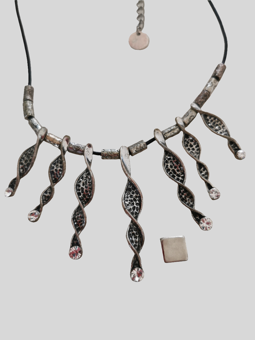 Sølv halskæde 38+8 cm