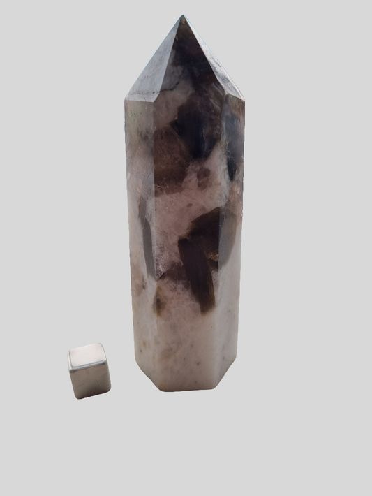 Røgkvarts m/Mica Spids