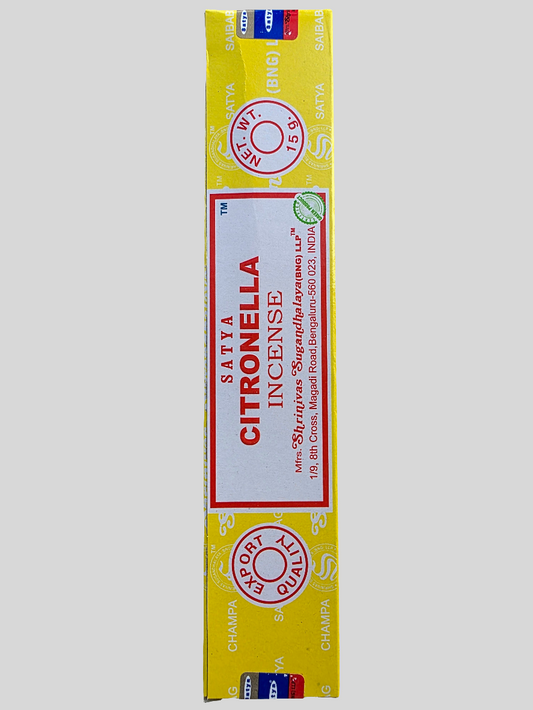 Røgelsespinde - Satay Citronella