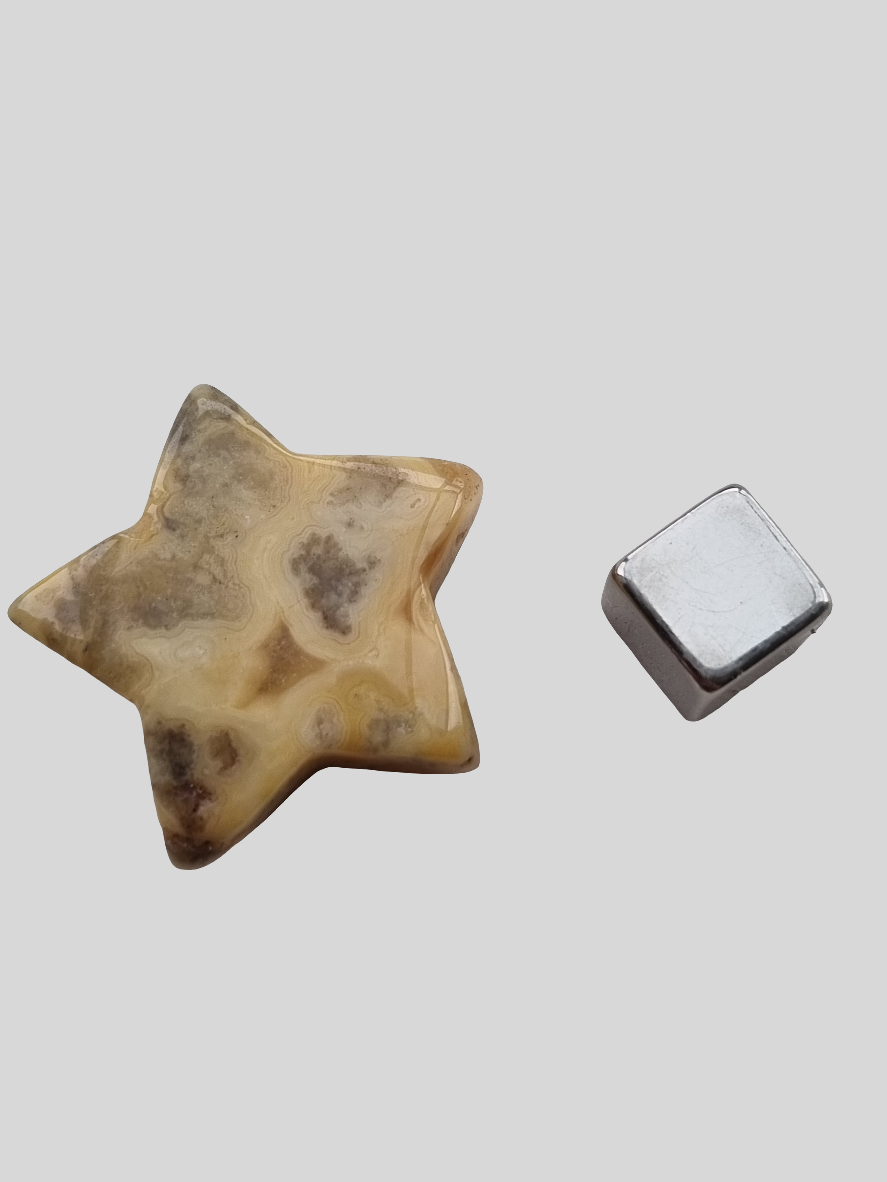 Agat crazy lace stjerne