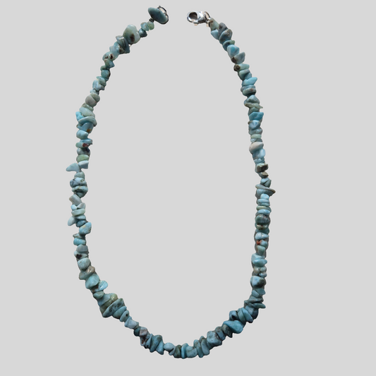 Larimar halskæde
