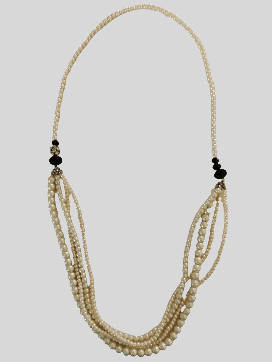 Perle halskæde 84 cm