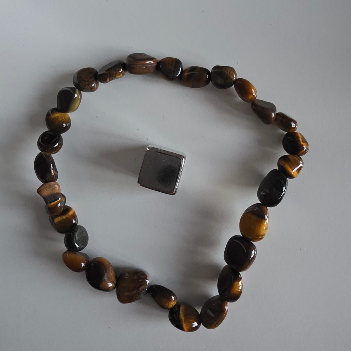 Armbånd Tigerøje freeform