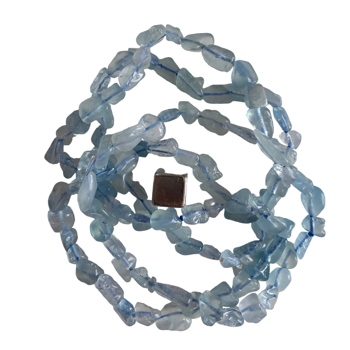 Armbånd Akvamarin freeform