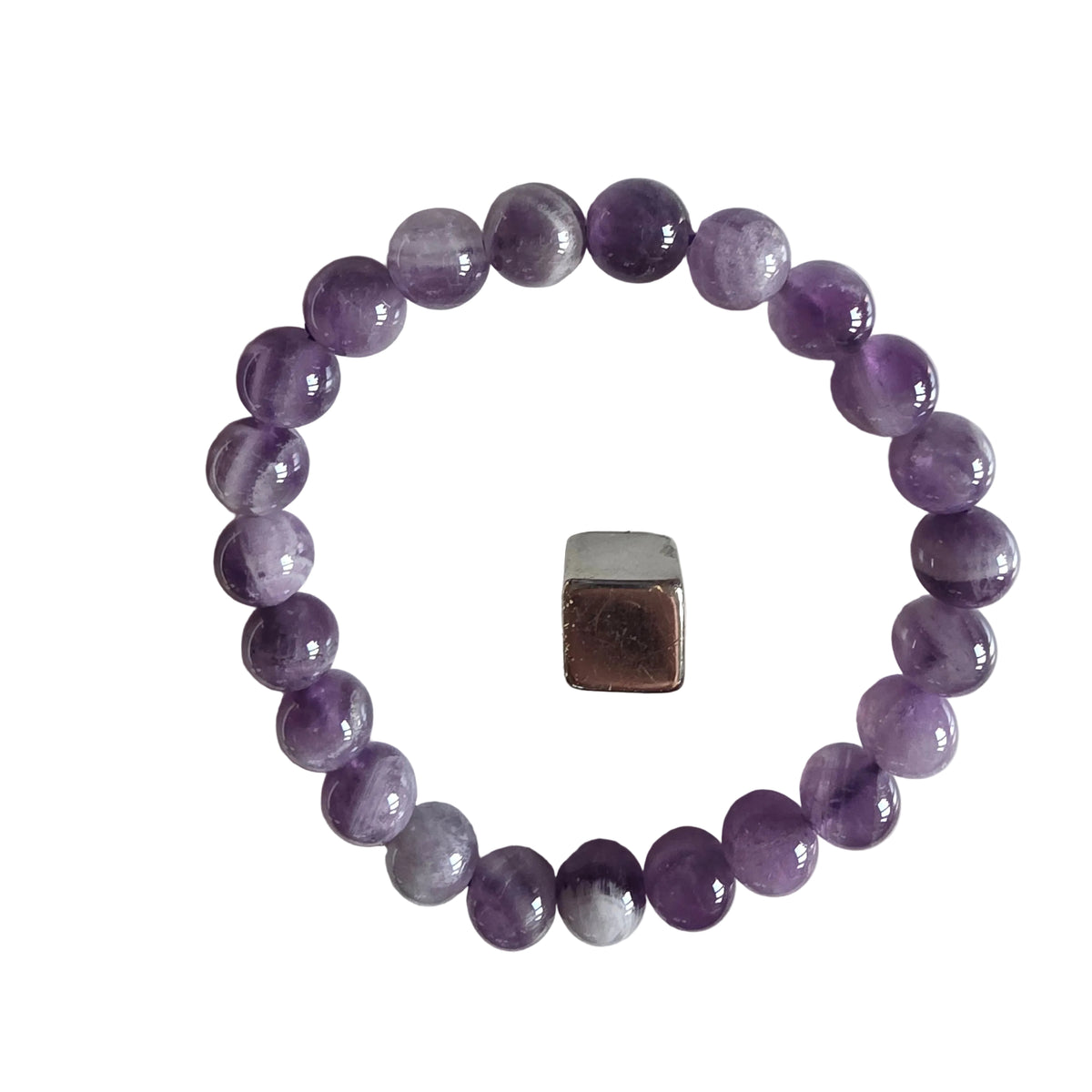 Armbånd Ametyst Chevron