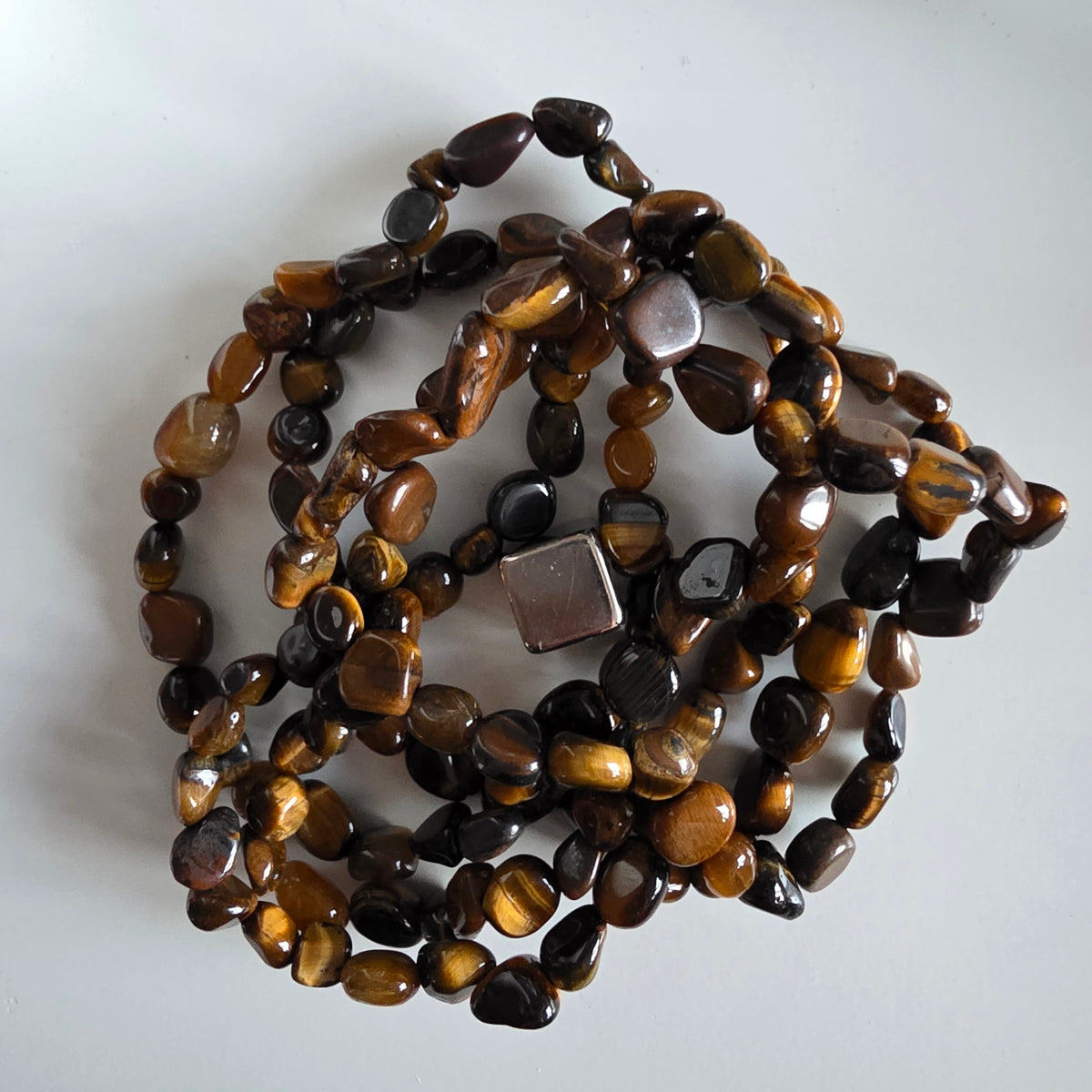 Armbånd Tigerøje freeform