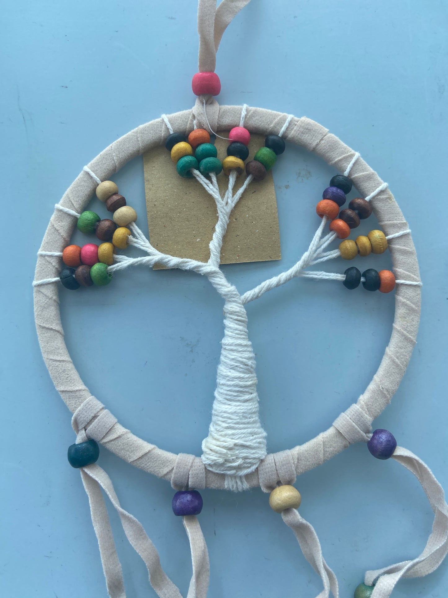 Dreamcatcher with Tree of Life – inspireret af native traditioner for drømmebeskyttelse.