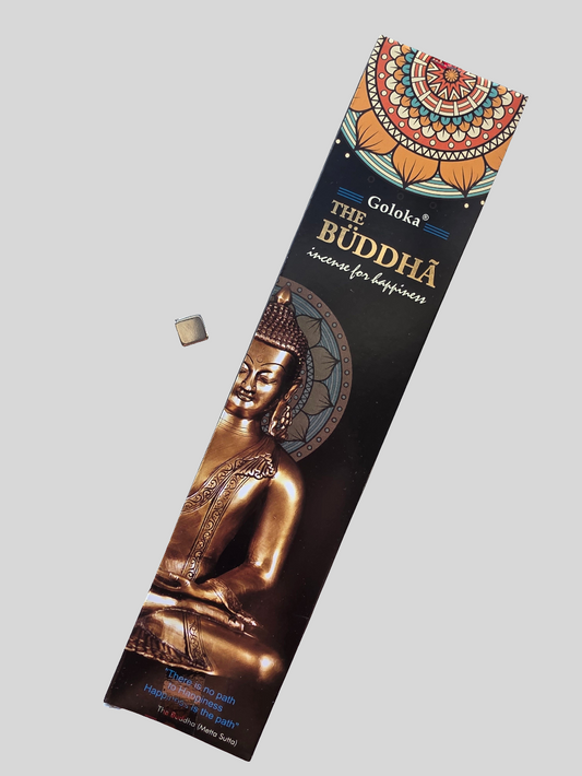 Goloka røgelse – afslappende og beroligende duft, der hjælper med at skabe fredfyldte omgivelser.