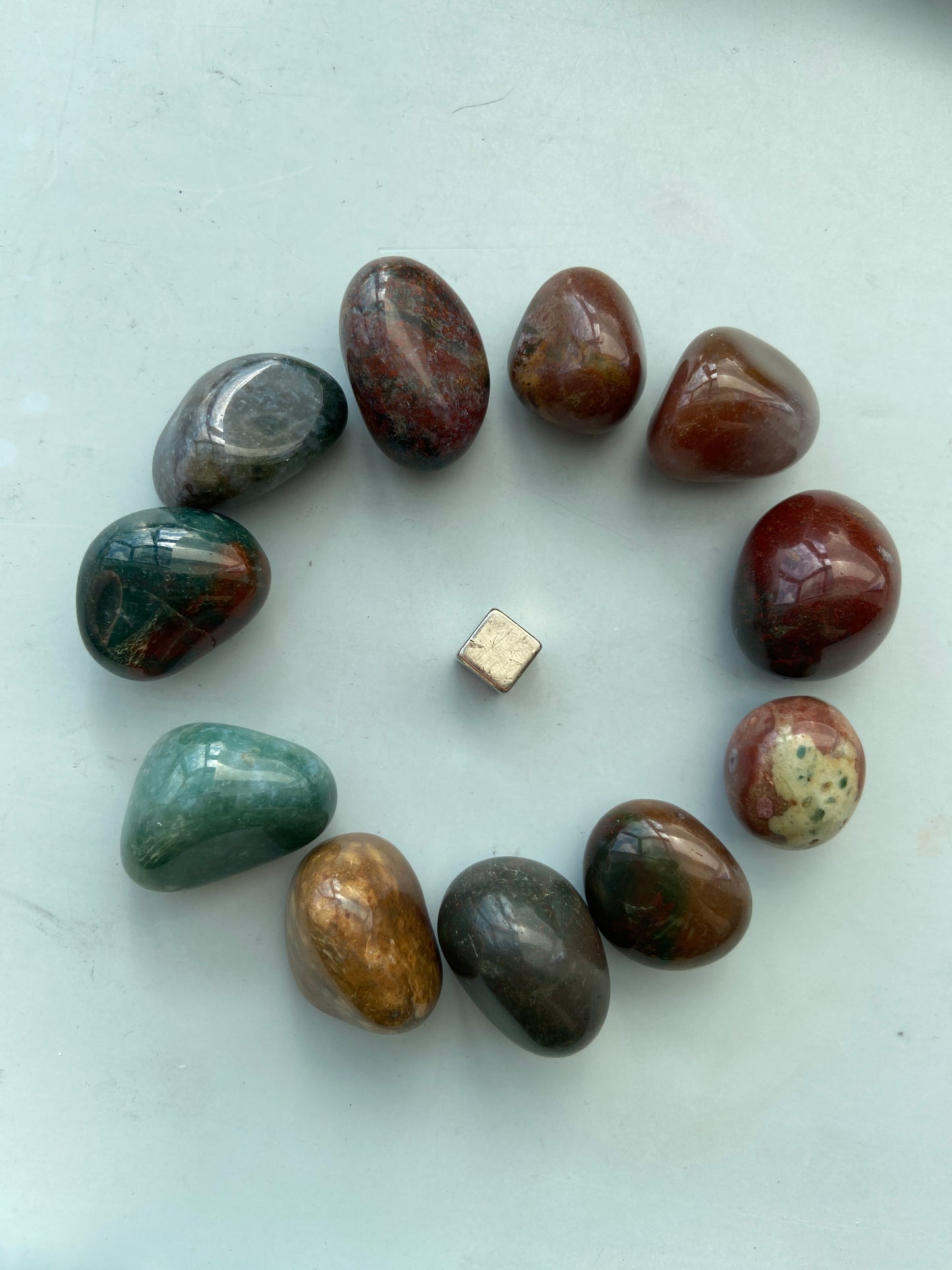 Jaspis Hav – krystal der fremmer livsglæde, positivitet og høj vibration.