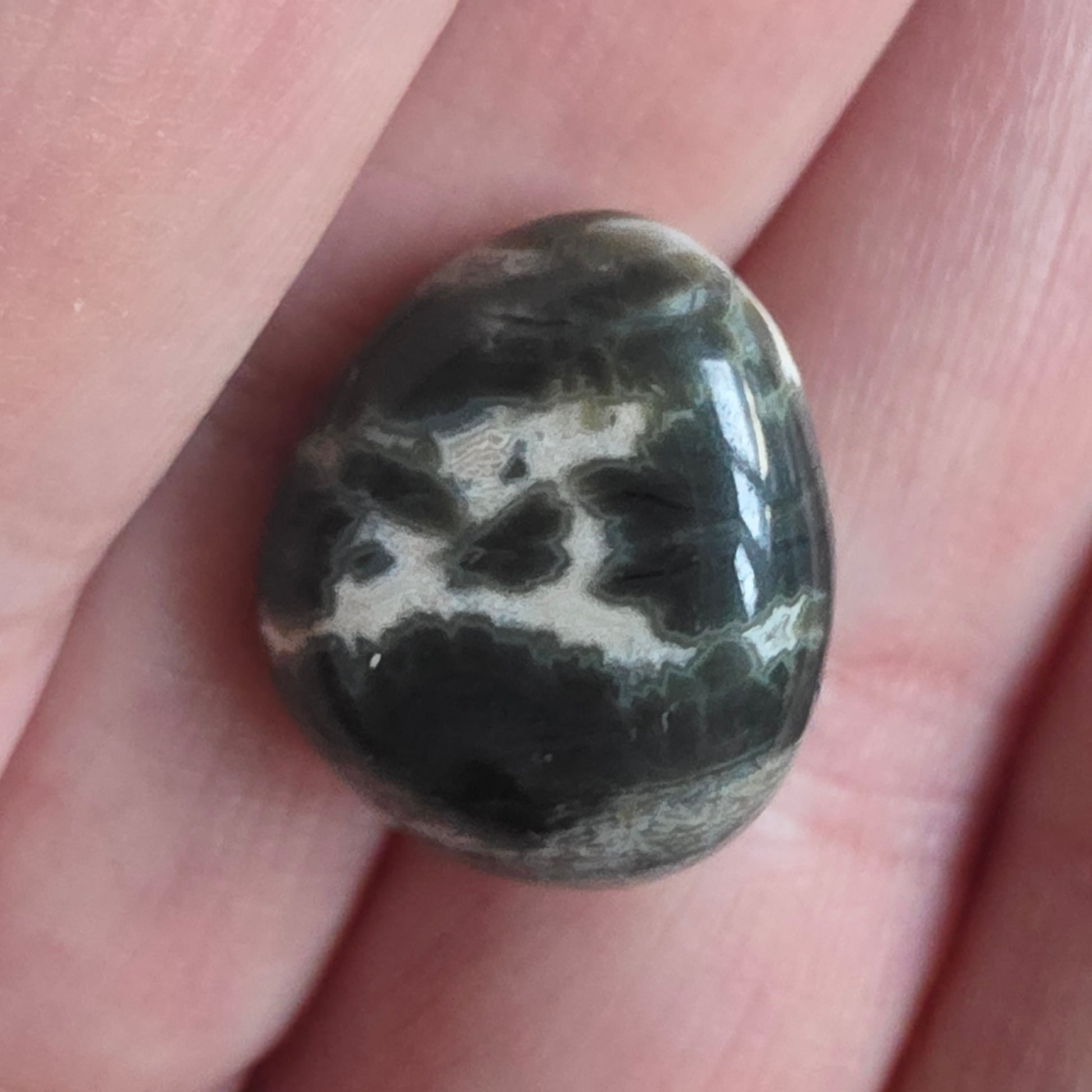 Jaspis hav vedhæng som opløser negativitet og skaber positivitet.