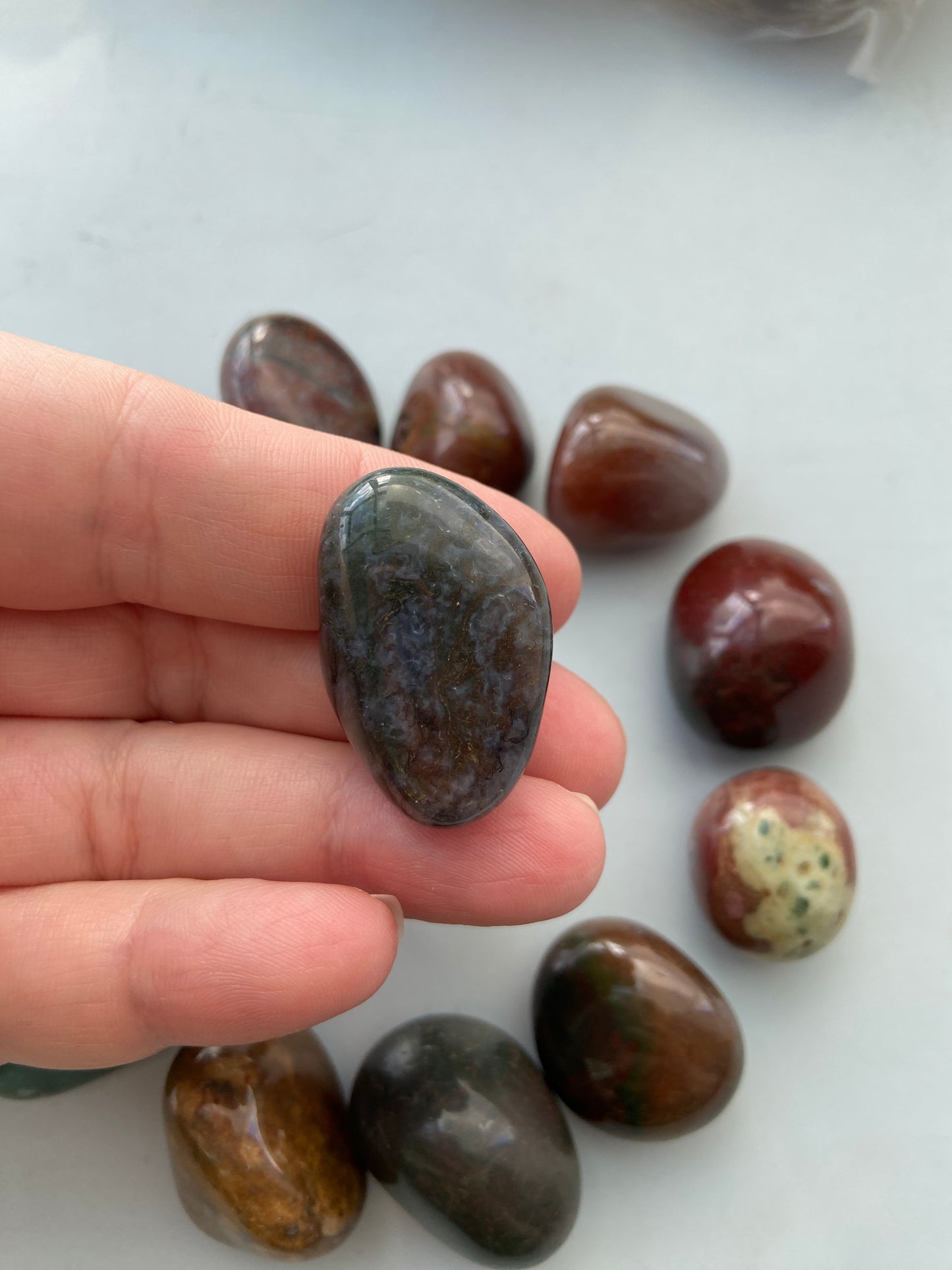 Ocean Jasper – åbner hjertet og støtter ekspansion i krop og sind.