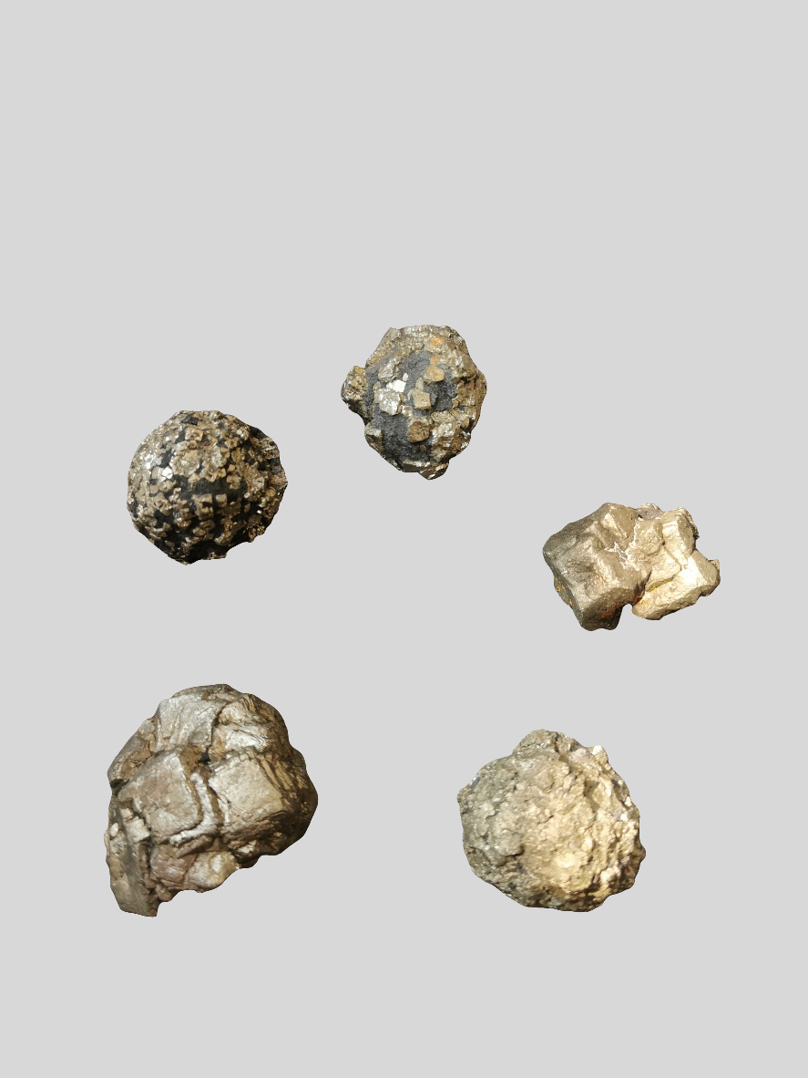 Pyrit krystal med gylden glans og stærk energi for succes.