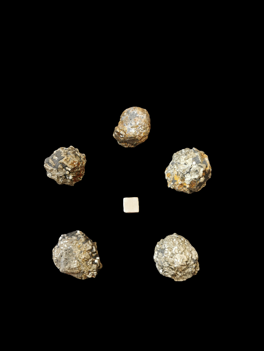 Pyrit krystal der øger selvtillid, styrke og personlig power.