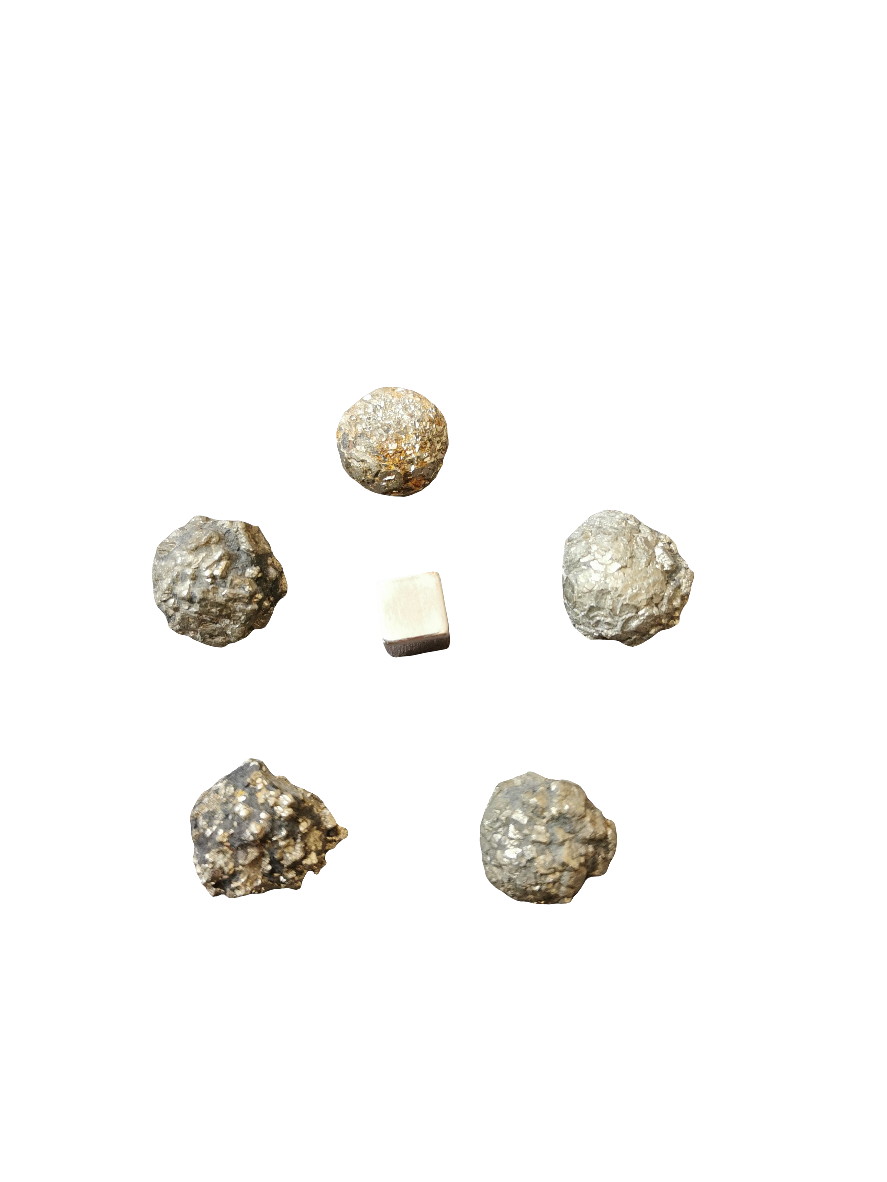 Pyrit krystal der aktiverer solar plexus og personlig kraft.