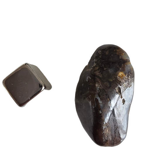 Opal perlehøne vedhæng