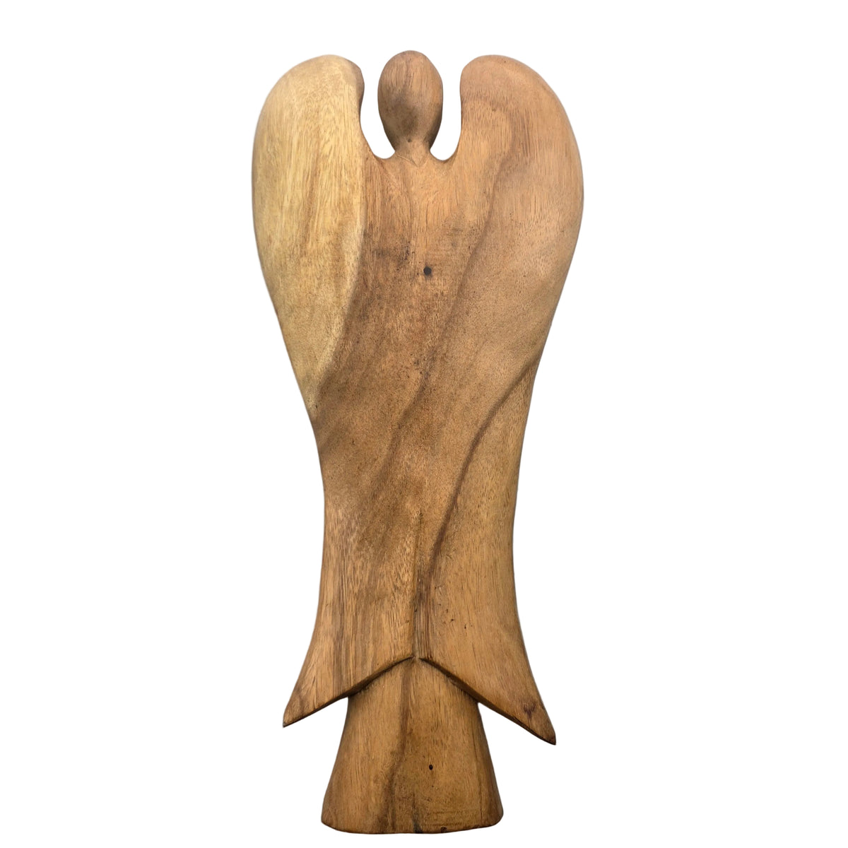 Engel i træ - 45 cm