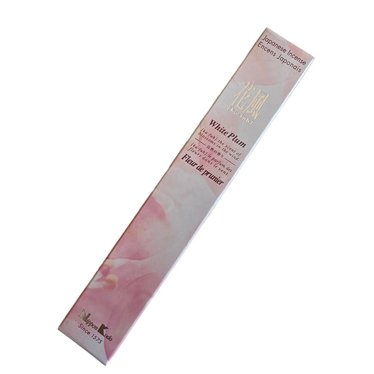 Røgelsespinde japanske - White plum - røgfri