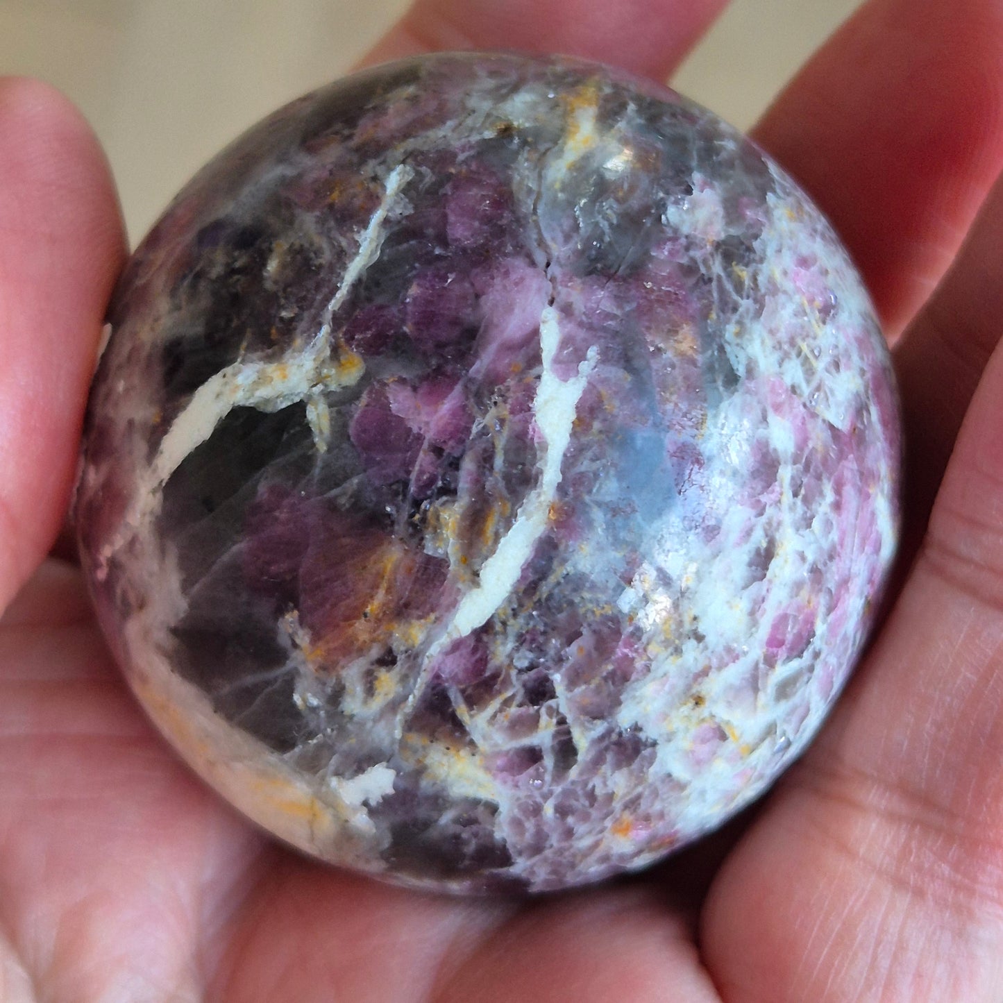 Unicorn stone kugle
