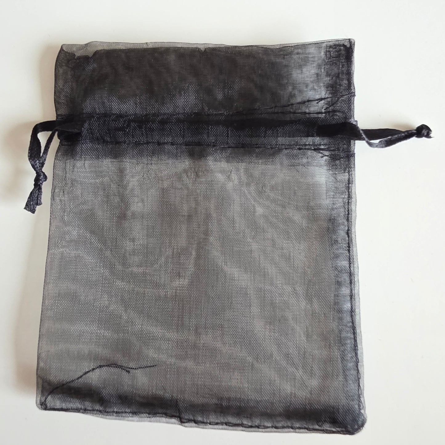 Pose organza sort 10×15 cm