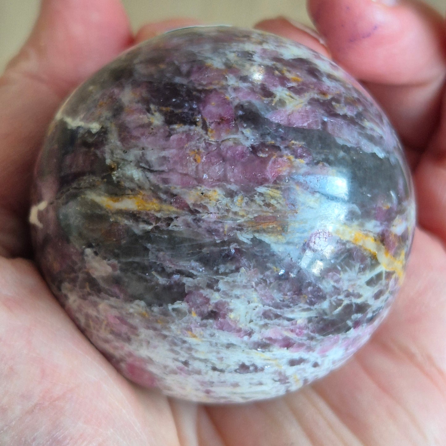 Unicorn stone kugle