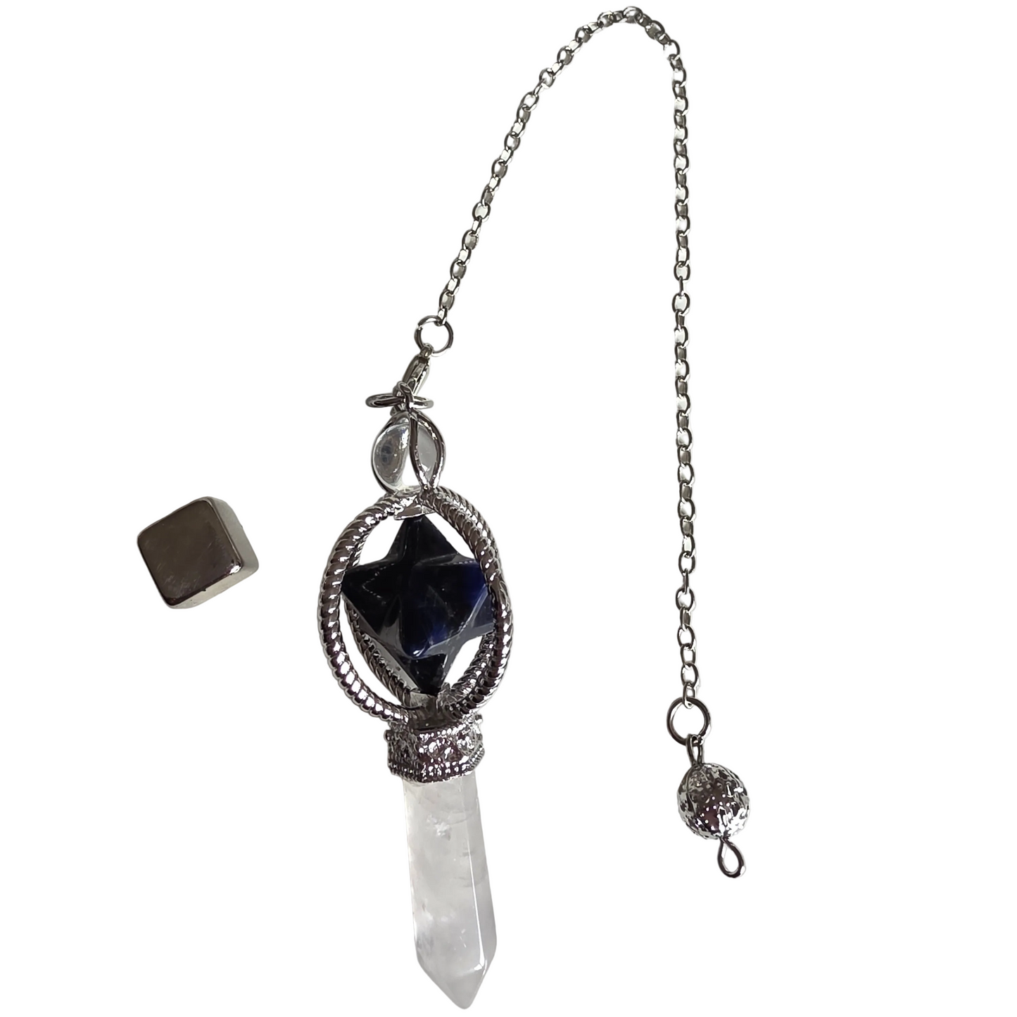 Ametyst merkaba pendul
