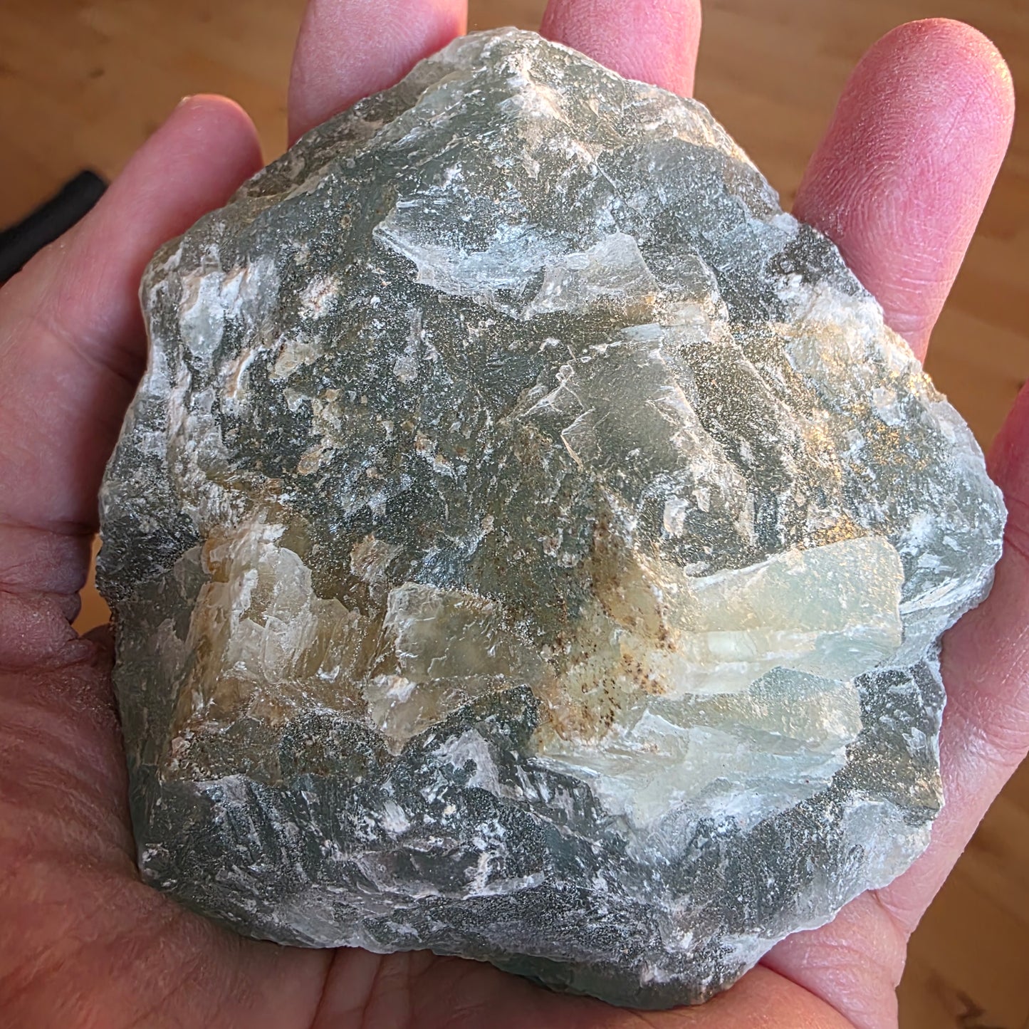Onyx blå/grøn 519 gram
