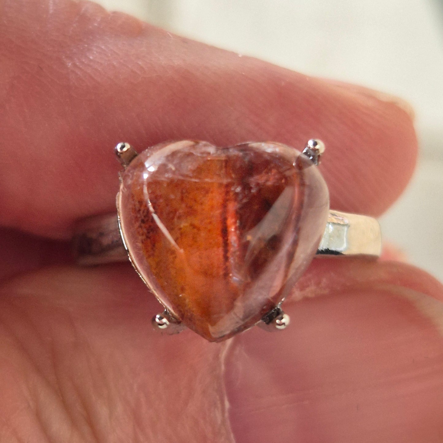 Hæmatoid Kvarts ring