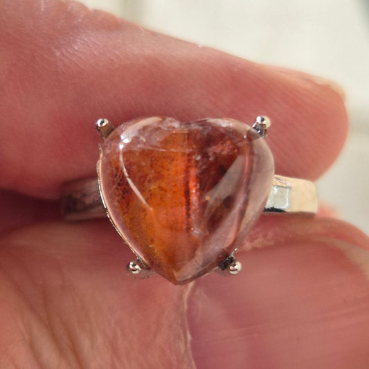 Hæmatoid Kvarts ring