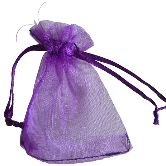 Pose organza lilla 7×10 cm