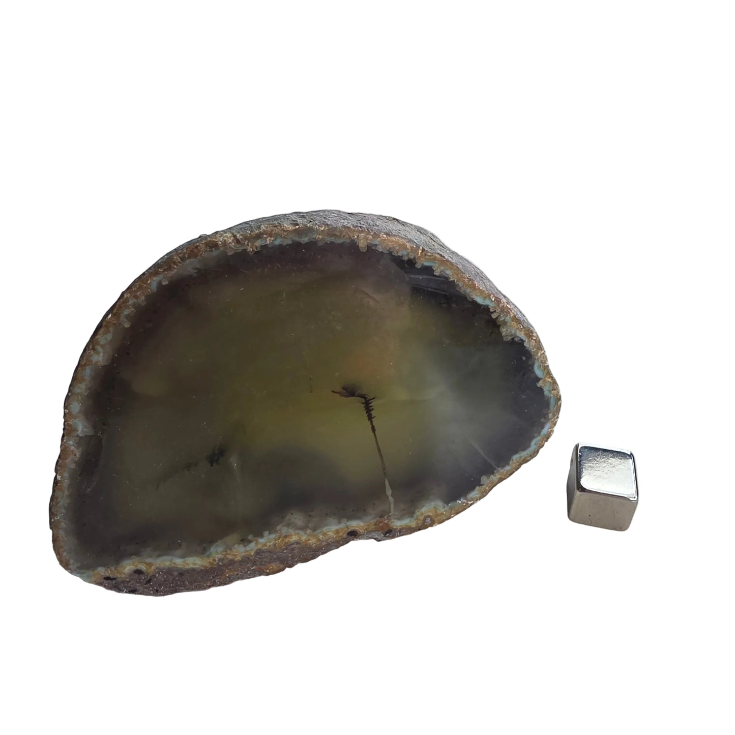 Agat Geode Grøn