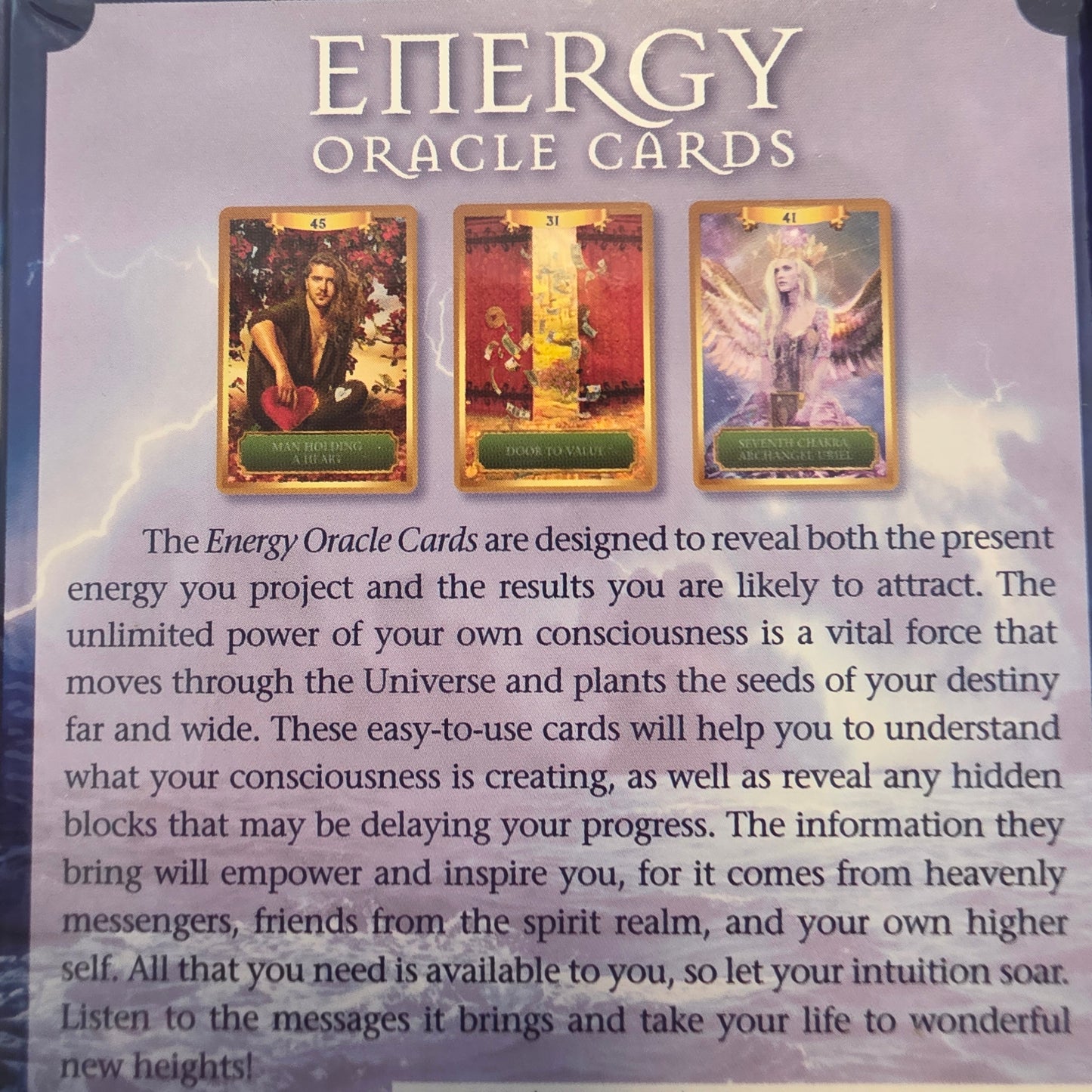 Energy oracle cards